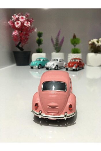 VARDEM OYUNCAK Efsane Vosvos, 13 Cm Pembe Metal Çek Bırak, Açılır Kapı Ve Bagaj, 1:36 Ölçek 4 Adet Renk Seçeneği