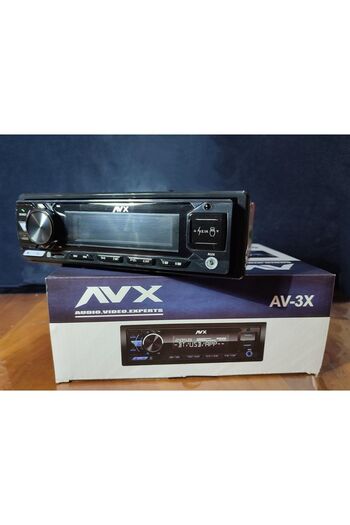 AVX 3amfi Çıkışlı Çift Usb'li Android Ve Ios Sorunsuz Bluetooth Bağlanabilir Mp3-mp5 Çalar Oto Teyp
