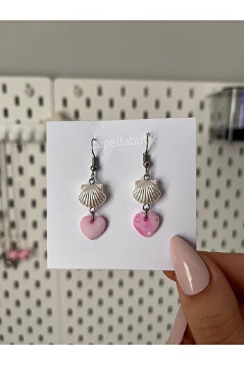Capella Coquette Fairycore - Natural Mother of Pearl Stone Earrings