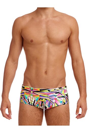 Funky Trunks Men's Training Swimsuit - Scissor Kick, 14cm Trunks