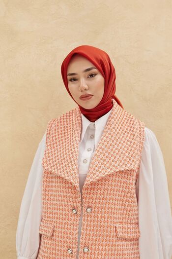 Silk Home Plain Shiny Scarf 75006-36
