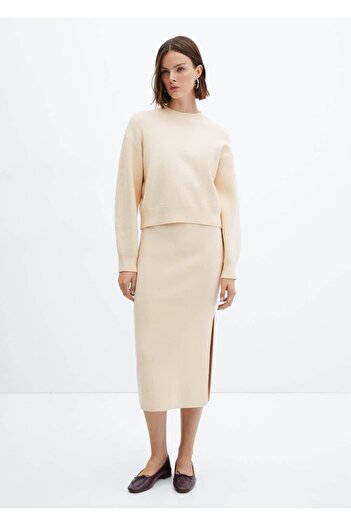 MANGO Woman Round Neck Knitwear Sweater