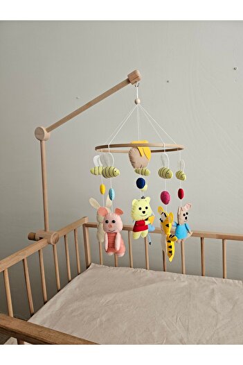 hobiimobiii Dönence (MÜZİKLİ) Bebek beşik süsü Winni the pooh