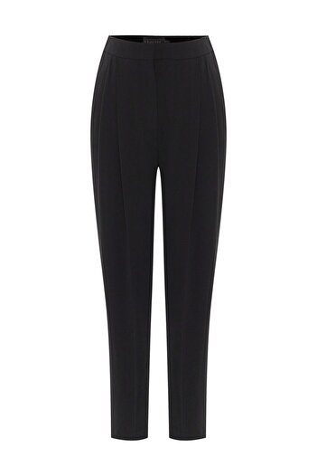 Exquise Black Cigarette Pants