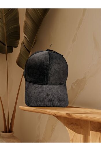 Prahar Unisex Simple Straight Velour Hat