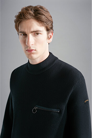 PAUL&SHARK MEN'S KNITTED ROUNDNECK C.W. WOOL