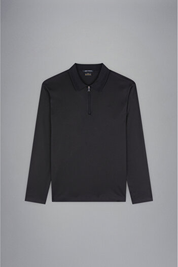 PAUL&SHARK MEN'S KNITTED POLOSHIRT C.W. COTTON