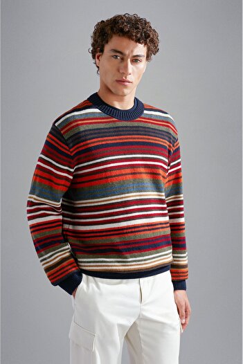 PAUL&SHARK MEN'S KNITTED ROUNDNECK C.WWOOL