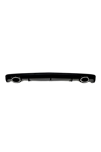 NamTuning Opel Astra J Difüzör Sedan Uyumlu Opc Line Siyah Egzos Ucu 2011-2020 Arası Parlak Siyah