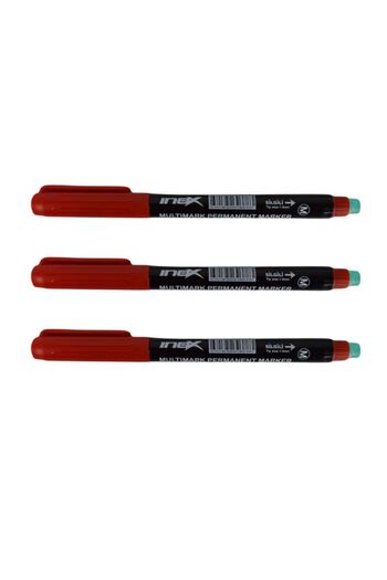 inox Cd Asetat Kalemi M Uç 0.8 Mm 3 Lü