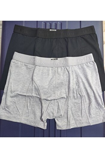 Tutku Men's Elastane Lycra 3 Pieces Boxer Set