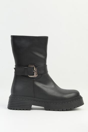 Pierre Cardin ® |   Pc-52430 Women's Black Leather Boots