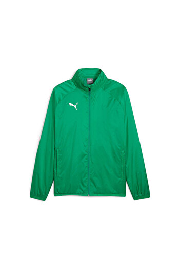 Puma Чоловічий футбольний тренувальний дощовик - Teamgoal All Weather Jacket, зелений 65903805