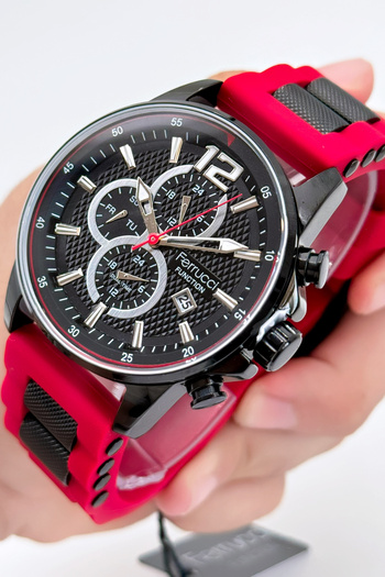 Ferrucci Function Silicone Cord Men's Wristwatch