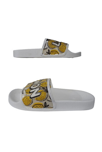 GEZER White Lemon Ultra Light Women's Slippers - Gzerr015-031