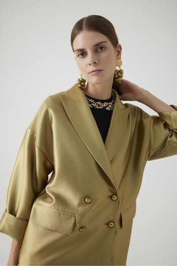 Exquise Oversize Double Breasted Blazer