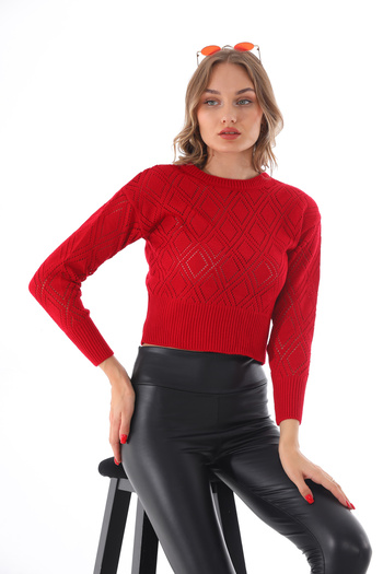 Les Séduisantes c.a. Openwork Knitwear Sweater