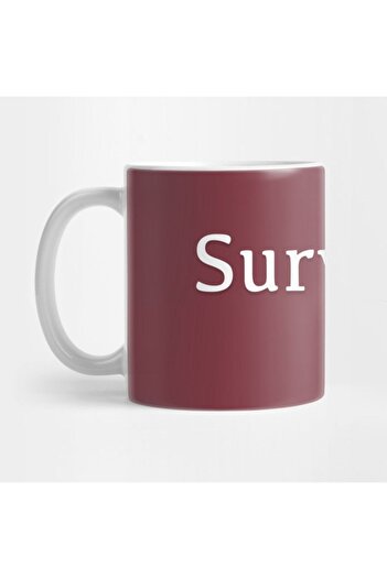 TatFast Survivor - Pink Ribbon Design Mug, Gift, Dowry, Presentation Holder