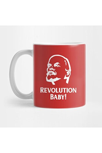 TatFast Lenin Revolution Baby Mug, Gift, Dowry, Presentation