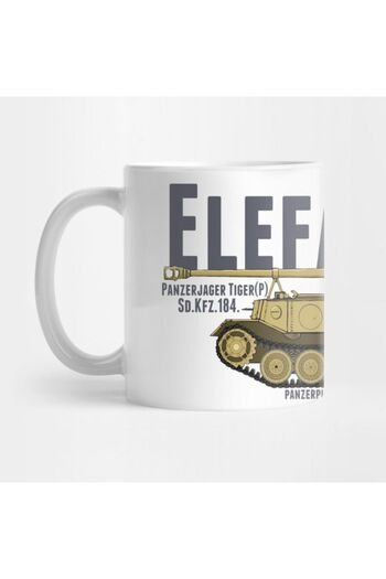 TatFast كأس Elefant Tank Destroyer، هدية، مهر، حامل عرض
