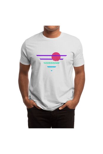 Fizello 80-ті Neon Cocktail Unisex Біла футболка
