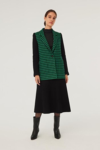Exquise Men's Collar Patterned Jacket