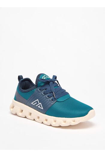 Oaklan by Shoexpress Logo Detail Sports Shoes with Lace-Up Closure