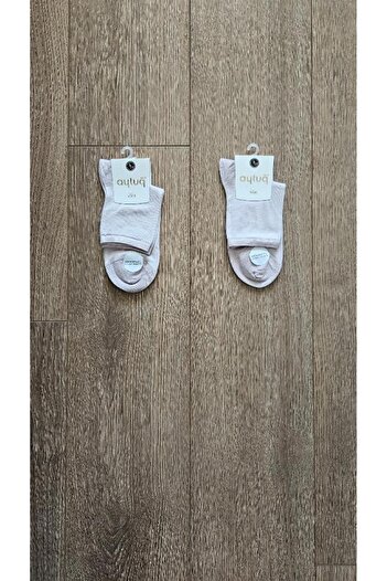 Aytuğ Lilac Colored 2 Pairs Mercerized Women's Socks