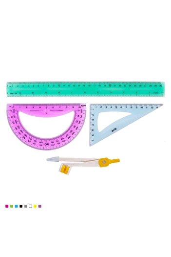 Ark Unbreakable Drawing Set Flexible Drawing Set 4 Pieces