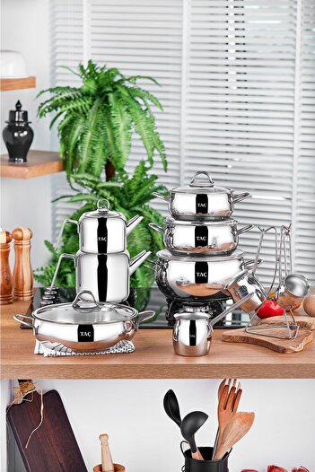 Taç Vallena 15 Piece Steel Dowry Set