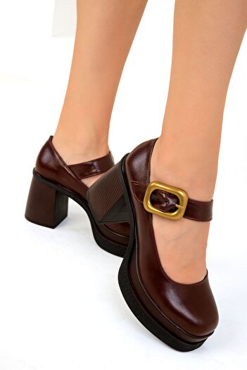 SOHO Casual Women's Shoes 19542 - Claret Red