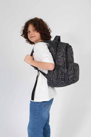 KAUKKO Black Waves K1690 - Favorite Backpack