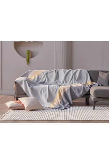 Doqu Home Nida Tek Kişilik Battaniye - Sarı