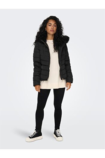 ONLY 15300254 Onlellan Quilted Hood Jacket Life CC Otw