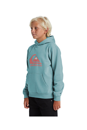 Quiksilver Big Logo Hoodie Çocuk Aqbft03099-18614 Marine Blue