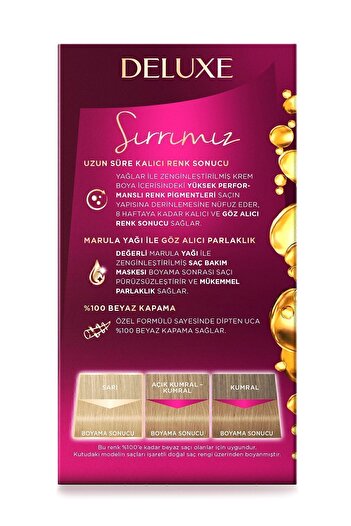Palette Deluxe 9-0 Sarı Zengin Yağ Bakımı Kit Saç Boyası Bakım Maskesi