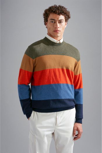 PAUL&SHARK MEN'S KNITTED ROUNDNECK C.WWOOL