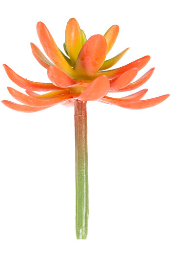 Herdekora Artificial Cactus Succulent Red 11 Cm