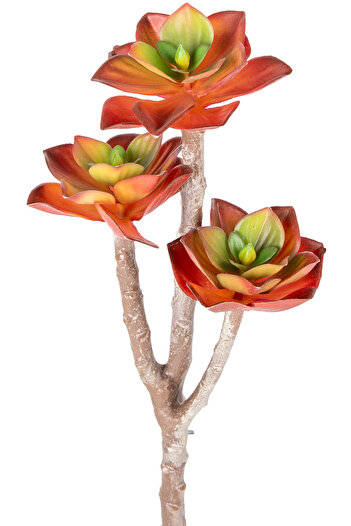 Herdekora Artificial Cactus Succulent Red 35 Cm