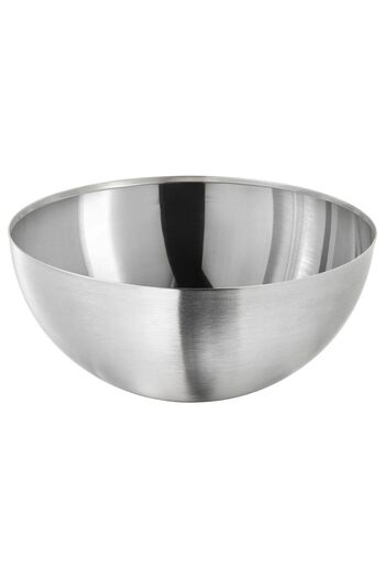IKEA 2 Pieces Blanda Blank Serving Bowl Salad Bowl Pasta Bowl Stainless Steel 20 Cm