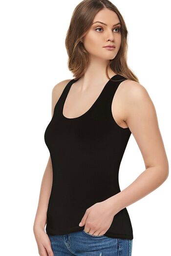 Tutku Elit Γυναικείο Αθλητικό εσώρουχο Black Modal Elastane 3 Pack Elt2003