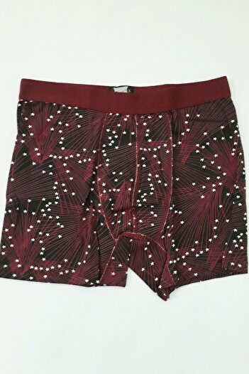 Tutku Men's Lycra Elastane Sports Boxer Combined Color 2 Pack Cotton Boxer Short