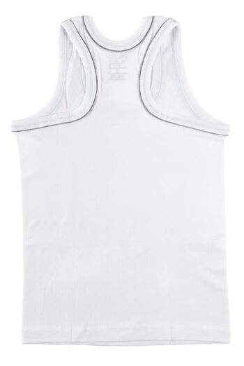 Tutku Underwear Boys' Cotton Lycra Athlete Undershirt, Pack of 6