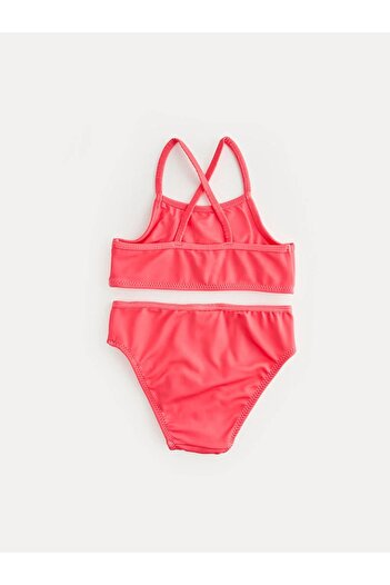 LC Waikiki LCW ECO Esnek Kumaştan Kız Bebek Bikini Takımı L C M WAIKINAİ