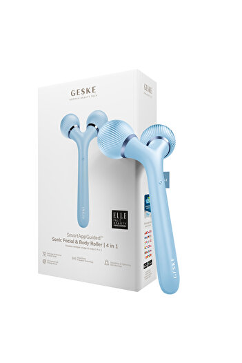 Geske Sonic Facial and Body Roller 4 in 1 Sonic Facial Body Roller 4 in 1