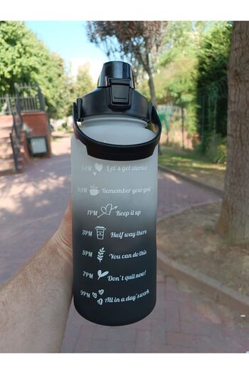 OSMEY Tritan Water Bottle - Motivational Water Bottle