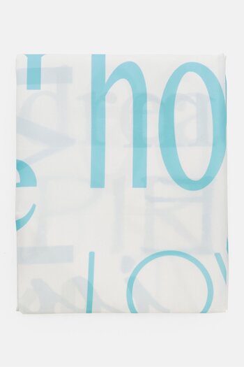 Allure Home Creations Inspiration Shower Curtain 177,8 X 182,9 Cm, White