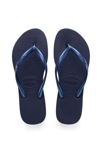 Havaianas Slim Navy Blue Women's Slippers