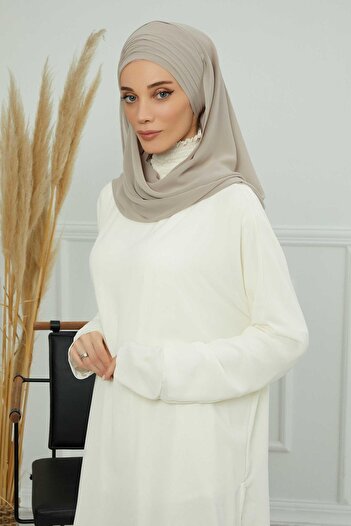 Aisha's Design Cross Stitch Practical Chiffon Shawl, Cps-62, Mink, Cps-62, Mink
