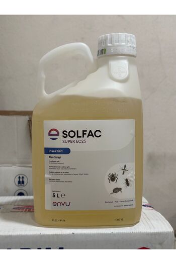 Bayer Solfac Ec 50 5lt Sivri Kara Sinek Haşere Bit Pire Kene Ilacı